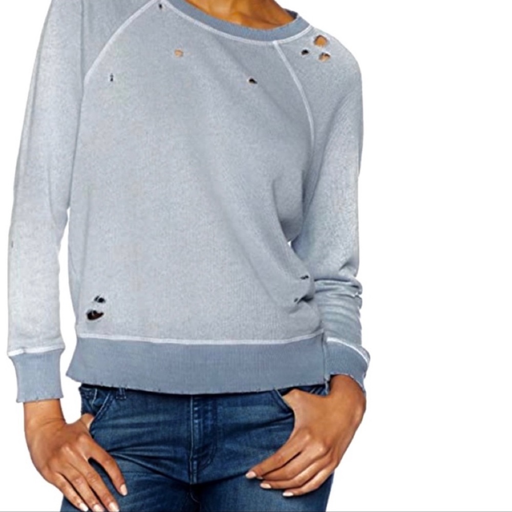 Philanthropy Distressed Sweatshirt